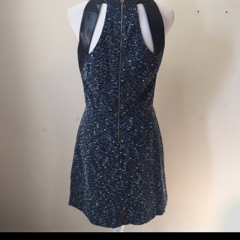 Sea New York blue cream tweed dress - Picture 8 of 10